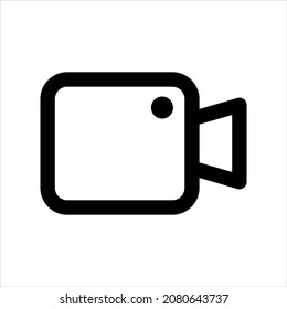 Video camera vector icon symbol design
