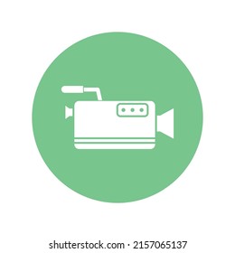 video camera Vector icon which is suitable for commercial work and easily modify or edit it

