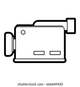 video camera vector illustration