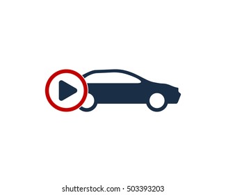 Video Car Automotive Logo Design Template