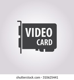Video card icon. 