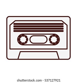 video cassette icon image vector illustration design 