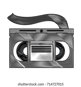 video cassette tape icon image