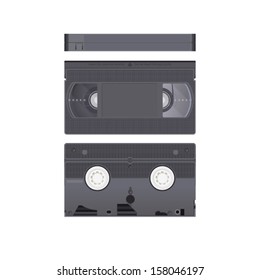 Video cassette. Vector