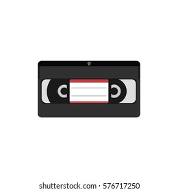 Video Cassette Vector Icon