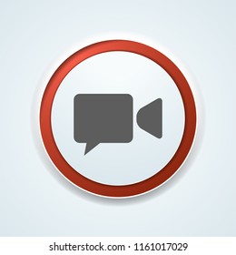 Video Chat button illustration