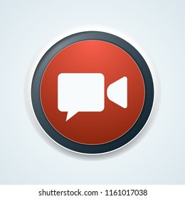 Video Chat button illustration