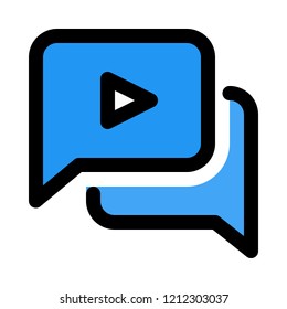 video chat conversation