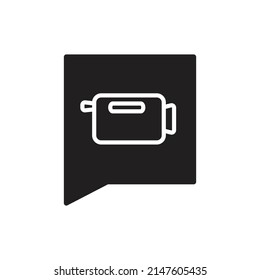 Video chat icon design. vector illustration