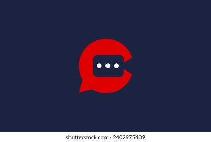 video chat logo icon design vector design template inspiration