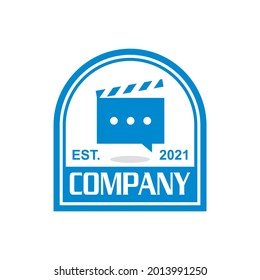 video chat logo , technology logo