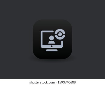 Video Chat - Vector App Icon