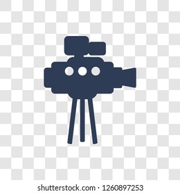 Video Clip icon. Trendy Video Clip logo concept on transparent background from Cinema collection