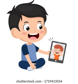 Kids Video Call Images Stock Photos Vectors Shutterstock