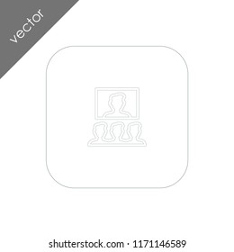 video conference icon