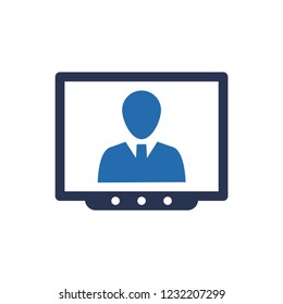 Video Conference Icon