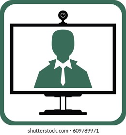 Video conference icon