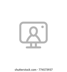 Video conference icon