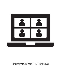 Icono de vídeo Icono de diseño de plantilla de vectores