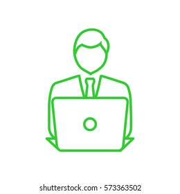  Video conference Icon Vector. 