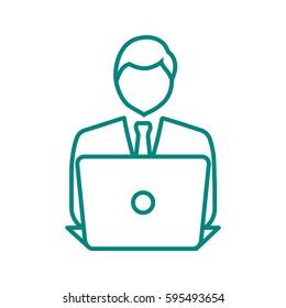 Video conference Icon Vector. 