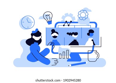 Dedicated Team Icon Business Model That Stock Illustration 1388910809