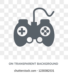 Video console icon. Video console design concept from Entertainment collection. Simple element vector illustration on transparent background.