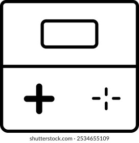 Video Console Icon Set A comprehensive set of video console icons, perfect for projects requiring multiple-related symbols.