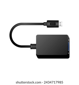 Videokonverter _microhdmi_analog RGB (VGA) _MINI D-SUB15PIN Abbildung.