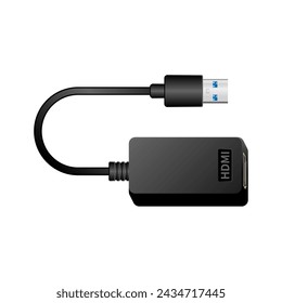 Video conversion converter _USB Type-A 3.0_HDMI illustration.