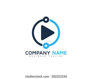 Video Digital Logo Design Template