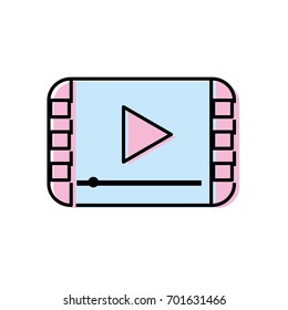 video digital play media screen