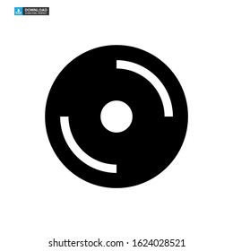 video DVD icon isolated sign symbol vector illustration - high quality black style vector icons
