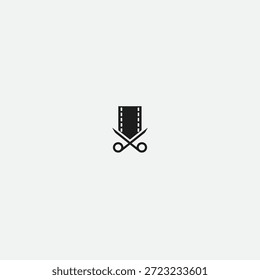 Video Edición de icono de logotipo de diseño de Vector plano.