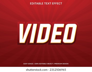 plantilla de efectos de texto editable en vídeo con fondo abstracto y uso de estilo 3d para marca comercial y logotipo