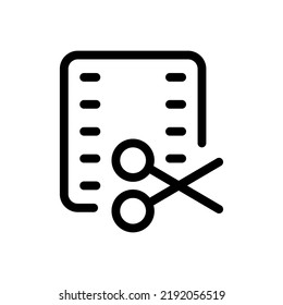 video editing icon illustration vector graphic 