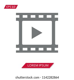 video editing vector icon symbol