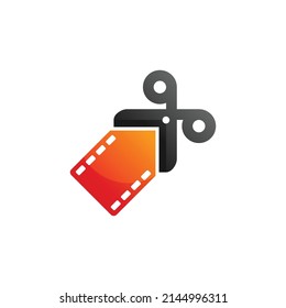 Video Editor Logo Design Template