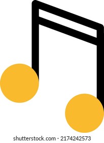 Video editor de música, ilustración, vector sobre fondo blanco.