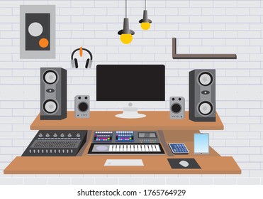 Video editor's desk Which has advanced equipment