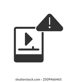 Symbol für Videofehler-Symbol