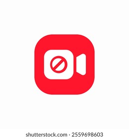 video error non available icon sign vector