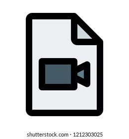 video file footage