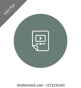 video file icon