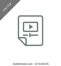 video file icon