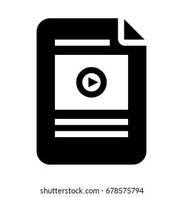 Video File Icon