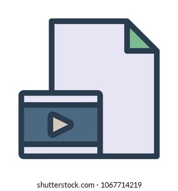 video file play 