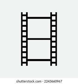 Video ,film icon vector logo design template