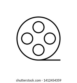 Video flat icon. High quality outline for web design, mobile app. Video vector thin line icon.