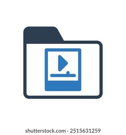 Symbol für Videoordner-Symbol